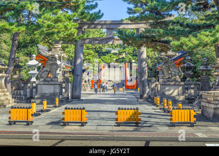 Grand Sumiyoshi-Schrein (Sumiyoshi-Taisha) in Osaka Stockfoto