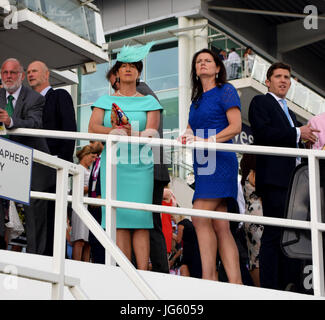 Investec Eichen Ladies Day in Epsom Downs Rennbahn mit: Atmosphäre wo: Epsom, Vereinigtes Königreich bei: Kredit-2. Juni 2017: Paul Taylor/WENN.com Stockfoto