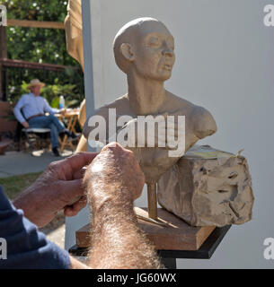 Frühling-Kunst-Festival in Gainesville, Florida. Stockfoto