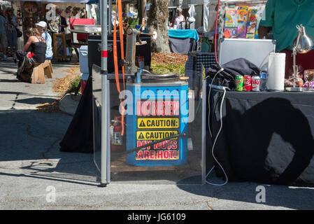 Frühling-Kunst-Festival in Gainesville, Florida. Stockfoto