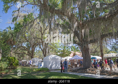 Frühling-Kunst-Festival in Gainesville, Florida. Stockfoto