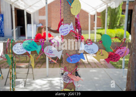 Frühling-Kunst-Festival in Gainesville, Florida. Stockfoto