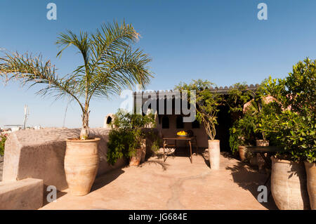 Dar Darma Riad Marrakesch, Marokko. Stockfoto