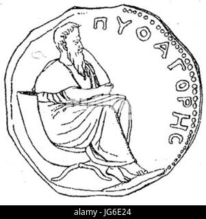 Pythagoras Stockfoto