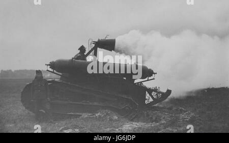 Reno-FT-17 Przebudowany Na Czołg dymotwórczy Stockfoto