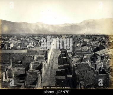 Rive Roberto 2818...-188929 - n. 453 - Vedute Generale di Pompei Stockfoto