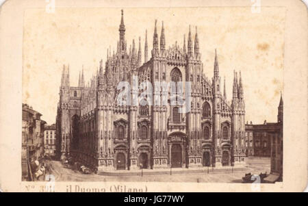 Sommer Giorgio 281834-191429 - n. 3911 - Il Duomo di Milano 2 Stockfoto