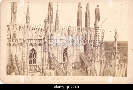 Sommer Giorgio 281834-191429 - n. 3917 - Il Duomo di Milano Stockfoto