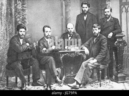St. Petersburg Union der Kampf für die Befreiung der Arbeiterklasse - Feb 1897 - verändert Stockfoto