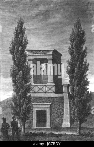 Marchant de Beaumont - Manuel et Itinéraire du Curieux Dans le Cimetière du Père la Chaise - Monge Stockfoto