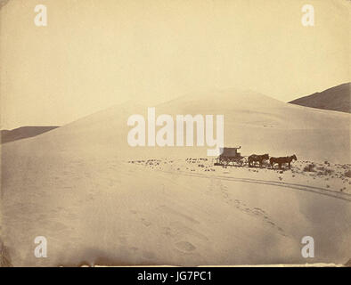 Timothy H. O Sullivan - Desert Sand Hills in der Nähe von Waschbecken von Carson Nevada Stockfoto