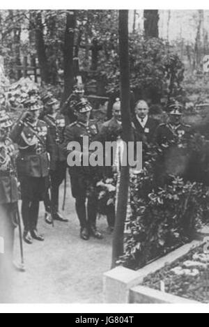 Uroczystości Pogrzebowe Radomsko 1935r Stockfoto