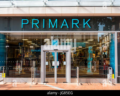 Neue Primark Store, Reading, Berkshire, England, UK, GB. Stockfoto