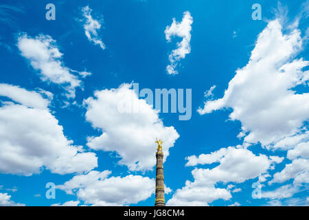 Die Berliner Siegessäule am 21. Juni 2017 in Berlin, Deutschland. Foto: picture Alliance / Robert Schlesinger | weltweite Nutzung Stockfoto