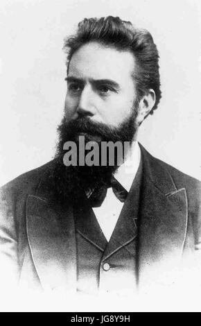 Wilhelm Conrad Röntgen (1845 - 1923) Stockfoto