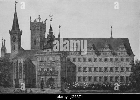 Zamek Piastów w Brzegu front2 Stockfoto