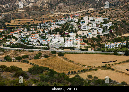 Pissouri Village Resort in der Bucht von Pissouri.  Mittelmeerküste, Zypern Stockfoto