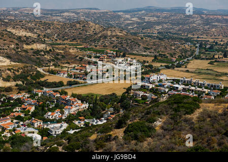 Pissouri Village Resort in der Bucht von Pissouri.  Mittelmeerküste, Zypern Stockfoto