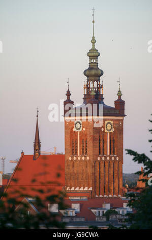 Gotische St. Katharinen Kirche in Danzig, Polen 26. Juni 2017 © Wojciech Strozyk / Alamy Stock Foto Stockfoto