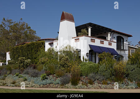 Spanisch kolonialen Kalifornien Residenz Stockfoto