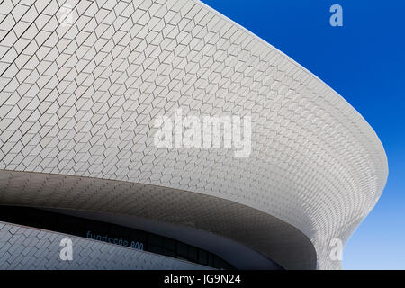 MAAT, das Museum für Kunst, Architektur und Technologie in Lissabon, Portugal. Stockfoto