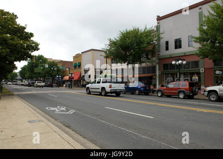 Main Street Hot Springs Arkansas USA. Stockfoto