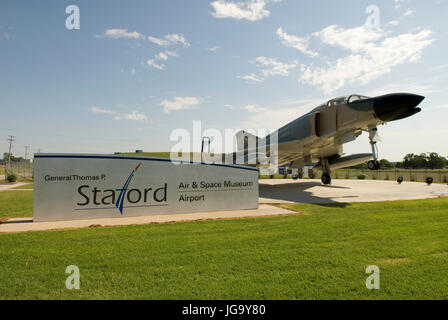 Stafford Air & Space Museum Flughafen Weatherford Oklahoma USA Stockfoto