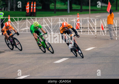 Tour-Alberta-Rennen 5 in Edmonton, 2016 Stockfoto