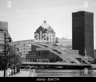 Frederick Douglass - Susan B. Anthony Memorial Bridge Stockfoto