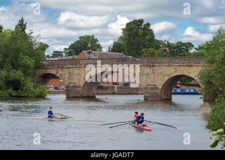 Wallingford an der Themse in South Oxfordshire Stockfoto