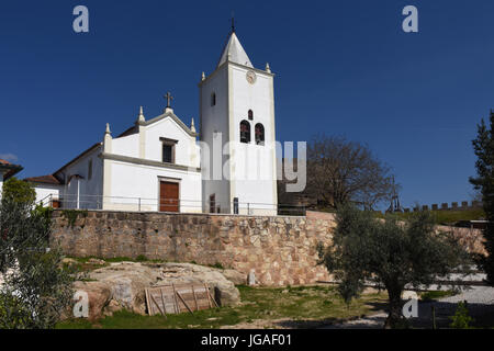 Kirche San Miguel (15. Jh.), Penela, Region Beiras, Portugal Stockfoto