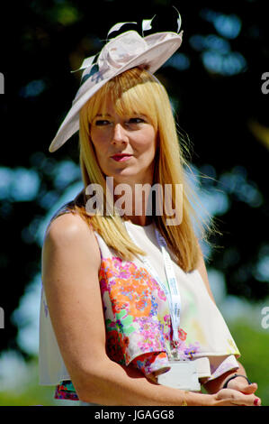 Investec Derby Day 2017 in Epsom Racecourse mit: Atmosphäre wo: Epsom, Vereinigtes Königreich bei: Kredit-3. Juni 2017: Paul Taylor/WENN.com Stockfoto