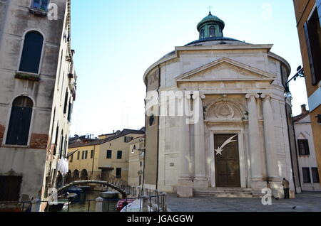 La Maddalena-Kirche in der Sestiere Cannaregio in Venedig, Italien Stockfoto