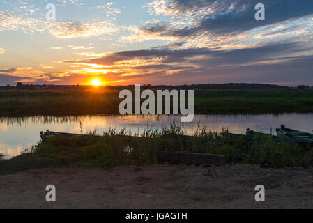 Narew Nationalpark Stockfoto