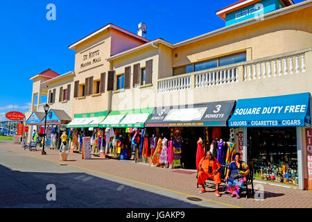 St Kitts Caribbean Cruise Celebrity Linie Insel Vista südlichen Karibik Insel-Kreuzfahrt von Miami Florida Stockfoto