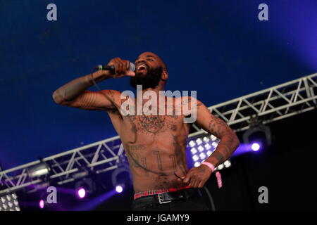 Death Grips führt beim Field Day Festival Victoria Park mit: Tod greift wo: London, Vereinigtes Königreich bei: Kredit-3. Juni 2017: R.M.T. /WENN.com Stockfoto