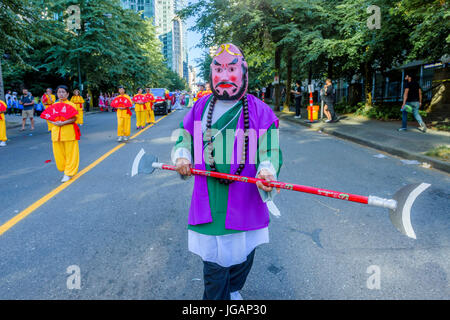 Kanada 150, Canada Day Parade, Vancouver, Britisch-Kolumbien, Kanada. Stockfoto