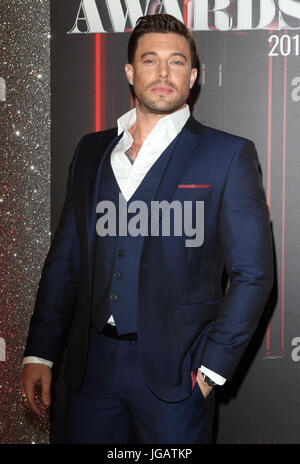 Die Briten Soap Awards 2017 bei der Lowry - Ankünfte mit: Duncan James wo: Manchester, Vereinigtes Königreich bei: 3. Juni 2017 Credit: WENN.com Stockfoto