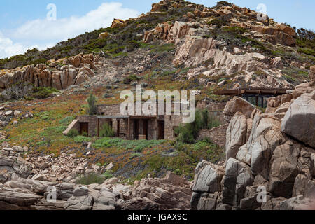 Cavallo-Qualität sitzt Insel Straße von Bonifacio Stockfoto