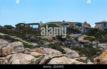 Cavallo-Qualität sitzt Insel Straße von Bonifacio Stockfoto