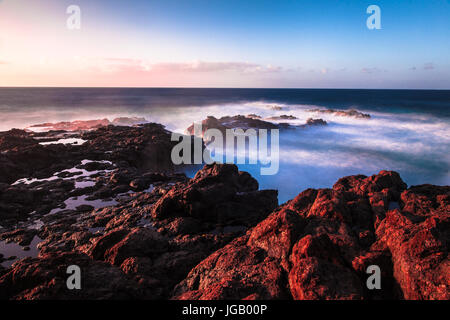 Jover Küste in Teneriffa (Spanien) Stockfoto