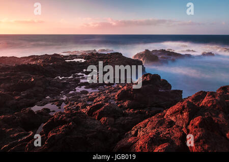 Jover Küste in Teneriffa (Spanien) Stockfoto