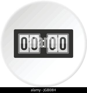 Anzeiger-Symbol Kreis Stock Vektor