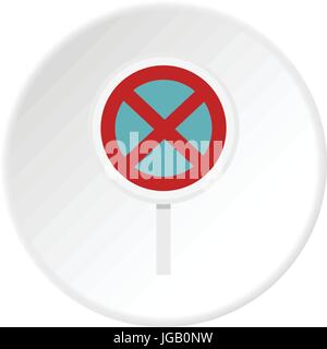Freifläche Zeichen Symbol Kreis Stock Vektor