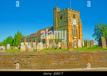 Goudhurst Dorf, Kirche St. Mary Kent Stockfoto