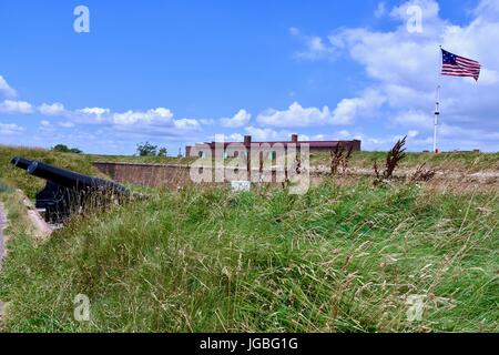 Fort McHenry Nationalmonument und historischen Schrein in Baltimore Stockfoto