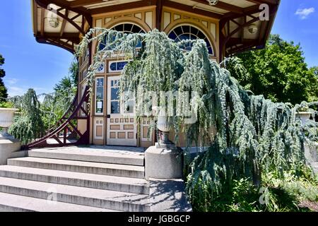 Die Pagode im Patterson Park in Baltimore Stockfoto