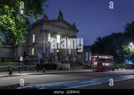 London red Bus Tate Britain Museum Stockfoto