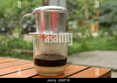 Vietnamesischer Kaffee Stockfoto