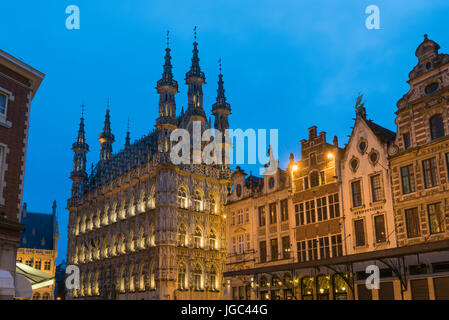 Rathaus der Stadt Leuven Belgien Stockfoto